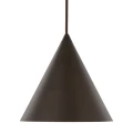 Lampa wisząca CONO na E27  Brązowy - klosz stal 10073 TK Lighting