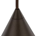 Lampa wisząca CONO na E27  Brązowy - klosz stal 10073 TK Lighting