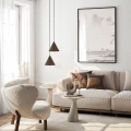 Lampa wisząca CONO na E27  Brązowy - klosz stal 10073 TK Lighting
