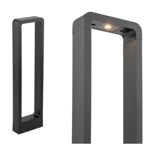 Słupek ogrodowy ARIUS czarny LED 19000 TK Lighting