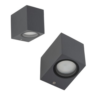 Kinkiet elewacyjny AXIS szary GU10 10969 TK Lighting