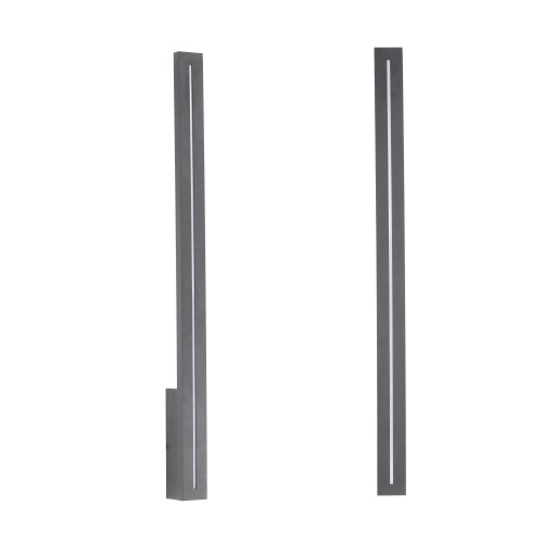 Kinkiet elewacyjny LINEA szary LED 18175 TK Lighting