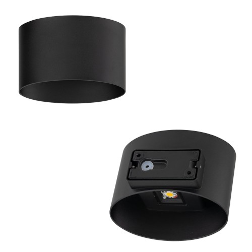 Kinkiet elewacyjny VERTO czarny 2xLED 18183 TK Lighting