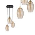 Lampa wisząca SEBO kolor Czarny / złoty 4634 TK Lighting