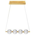 Lampa wisząca Brillant 4 złota LED CCT LP-3303/4L GD Light Prestige