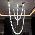 Lampa wisząca Dorado Rope 3 m złota LED CCT LP-002/3M CCT Light Prestige