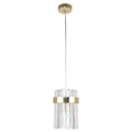 Lampa wisząca Vetro 1 złota 1xE14 LP-2910/1P GD Light Prestige