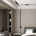 Łącznik podtynkowy L sufit-ściana Magnetic Slim czarny LP-656-MAG SLIM L RS kąt BK Light Prestige