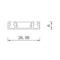 Szynowa natynkowa 2m Magnetic Slim biała LP-656-MAG SLIM 2m SM wh Light Prestige