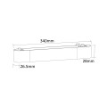 Zasilacz 100W Magnetic Slim czarny LP-656-MAG SLIM 100W BK Light Prestige
