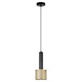 Lampa wisząca Amo złoto-czarna 1xE27 LP-0702/1P GD Light Prestige
