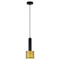 Lampa wisząca Amo złoto-czarna 1xE27 LP-0702/1P GD Light Prestige