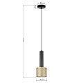 Lampa wisząca Amo złoto-czarna 1xE27 LP-0702/1P GD Light Prestige