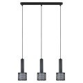 Lampa wisząca Amo czarna 3xE27 LP-0702/3L BK Light Prestige