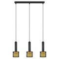 Lampa wisząca Amo czarna 3xE27 LP-0702/3L BK Light Prestige