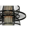 Rattanowa lampa wisząca Astra czarna 1xE27 LP-3110/1P BK Light Prestige