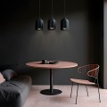 Metalowa lampa wisząca Nilo czarna 3xGU10 LP-0110/3L BK Light Prestige