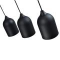 Metalowa lampa wisząca Nilo czarna 3xGU10 LP-0110/3L BK Light Prestige