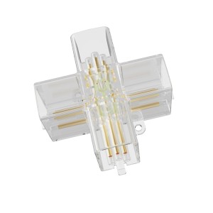 Łącznik X elektryczny do oświetlenia modułowego Geometric System New LP-0209 łącznik X Light Prestige