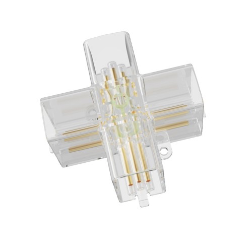 Łącznik X elektryczny do oświetlenia modułowego Geometric System New LP-0209 łącznik X Light Prestige