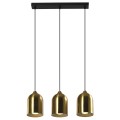 Metalowa lampa wisząca Nilo złota 3xGU10 LP-0110/3L GD Light Prestige