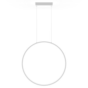 Lampa wisząca Mirror L biała IP44 LED CCT LP-999/1P L WH CCT Light Prestige