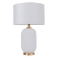 Lampa stołowa Tamiza 65 cm biała 1xE27 LP-1515/1T big white Light Prestige