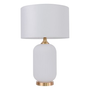 Lampa stołowa Tamiza 65 cm biała 1xE27 LP-1515/1T big white Light Prestige