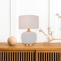 Lampa stołowa Tamiza 48 cm biała 1xE27 LP-1515/1T small white Light Prestige