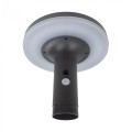 Lampa ogrodowa słupek LED soalrny z czujnikiem ruchu i zmierzchu  37cm