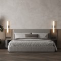 Kinkiet ścienny Linea LED CCT IP44 biały LP-0510/1W-45 WH Light Prestige