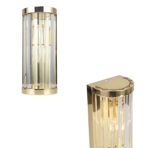 Kinkiet Vetro złoto 1xE14 LP-2910/1W L GD Light Prestige