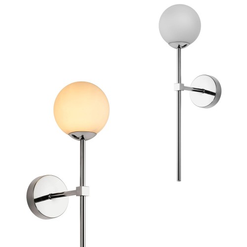 Kinkiet Piruleta chrom IP44 1xG9 LP-008/1W CH Light Prestige