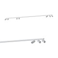 Listwa z regulowanymi reflektorkami FOURTY VII 7xGU10 R35 Biały 11436 Nowodvorski