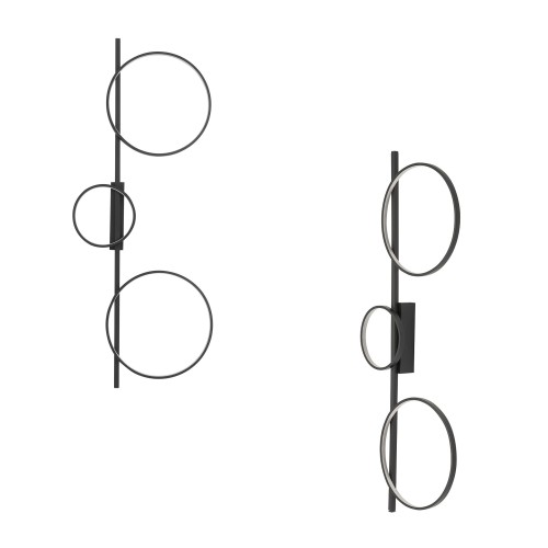 Plafon CIRCOLO LED Czarny 10866 Nowodvorski Lighting