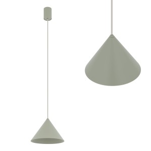 Lampa wisząca ZENITH S sage green IP20 11488 Nowodvorski