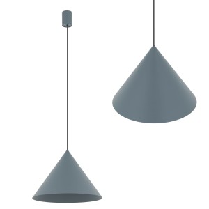 Lampa wisząca ZENITH M umbra blue IP20 11487 Nowodvorski
