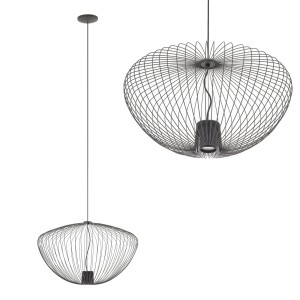 Lampa wisząca PUMPKIN M Szary 11245 Nowodvorski Lighting