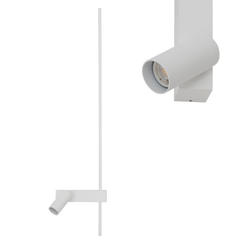 Kinkiet regulowany z włącznikiem EASY LED RIGHT 2xGU10 R35, LED Biały 11580 Nowodvorski