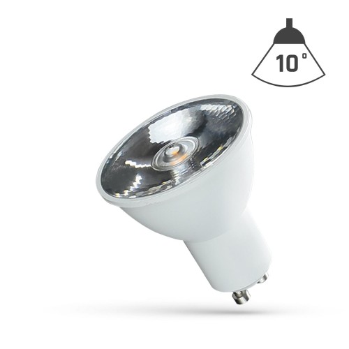 ŻARÓWKA LED GU10 6W 4000K BARWA NEUTRALNA 10 ° SPECTRUM