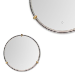 Nowoczesne lustro łazienkowe z podświetlaną ramka LED 24W D2532 Zuma Line