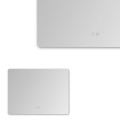 Lustro łazienkowe prostokątne  z podświetleniem LED 24W i funkcją podgrzewania D3001 Zuma Line