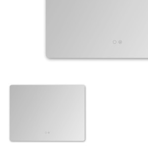 Lustro łazienkowe prostokątne  z podświetleniem LED 24W i funkcją podgrzewania D3001 Zuma Line