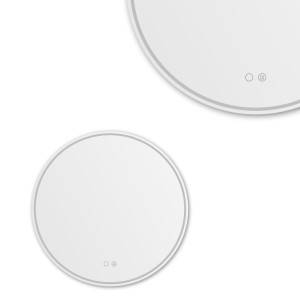 Lustro okrągłe łazienkowe z podświetlana ramką włącznikiem do łazienki D3004-60 Zuma Line