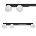 Lampa sufitowa LUND z trzema ozdobnymi mlecznymi kloszami na G9 W231102-3 Zuma Line