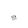 Lampa zwis z transparentnym szklanym kloszem COLORE zatopiony ring LED MD3350-1BL/C Zuma Line