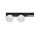 Podłużna lampa sufitowa LUND zintegrowany LED + dwa szklane klosze na G9 W231102-2 Zuma Line