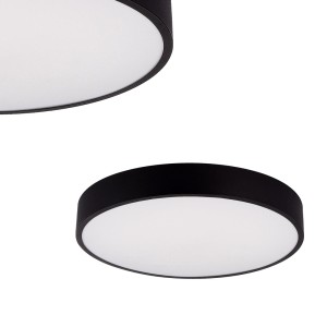 Plafon sufitowy NADI LED 30W 40cm czarny do salonu MS724-R400 Zuma Line