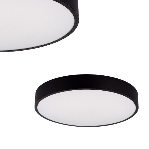 Plafon sufitowy NADI LED 30W 40cm czarny do salonu MS724-R400 Zuma Line