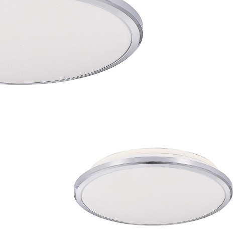 Lampa sufitowa łazienkowy plafon MOREN LED 24W 28cm chromowany MS70224V-CH Zuma Line